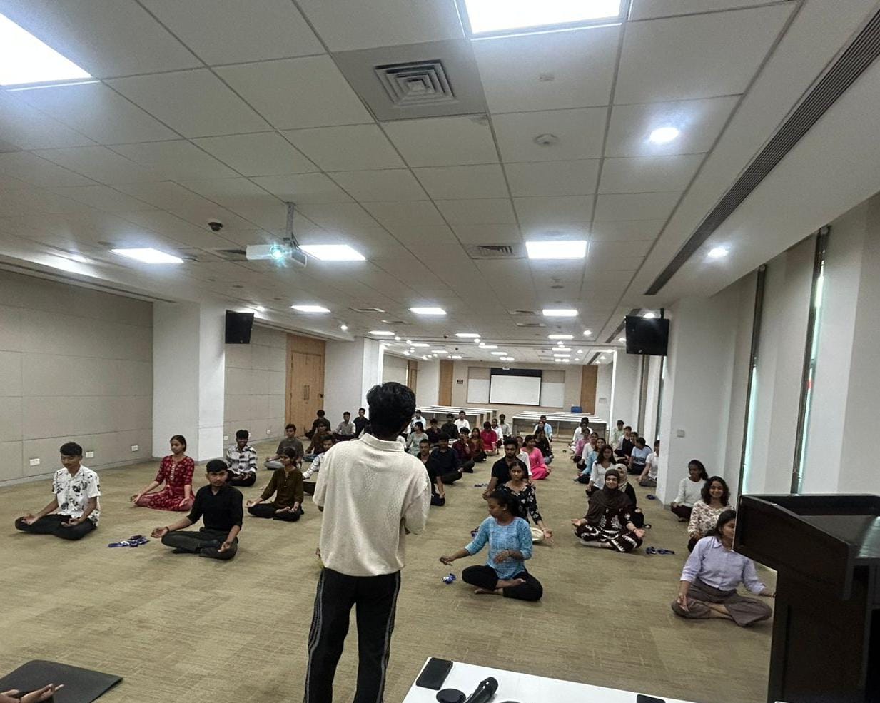 Studio energy and wellness atmosphere